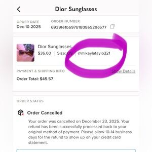 Would not ship or respond @mikaylataylo321